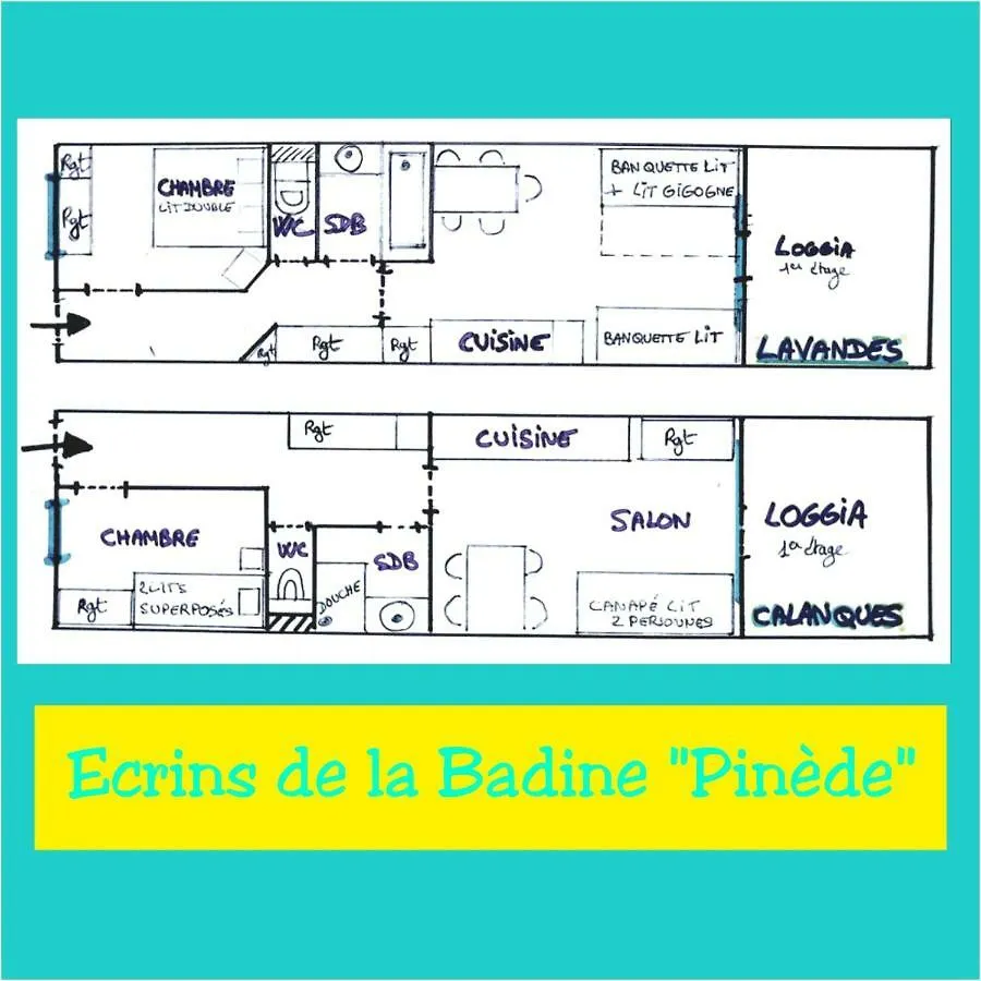 Appartement Ecrins de la Badine- pinède à Hyères
