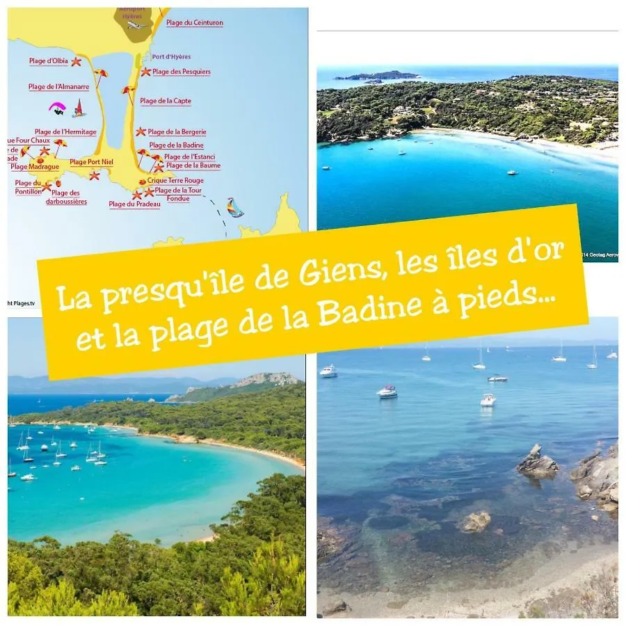 Appartement Ecrins de la Badine- pinède à Hyères